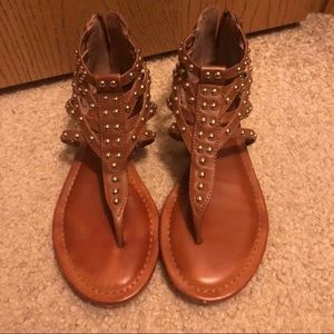 Gianni Bini Brown Sandals 6.5